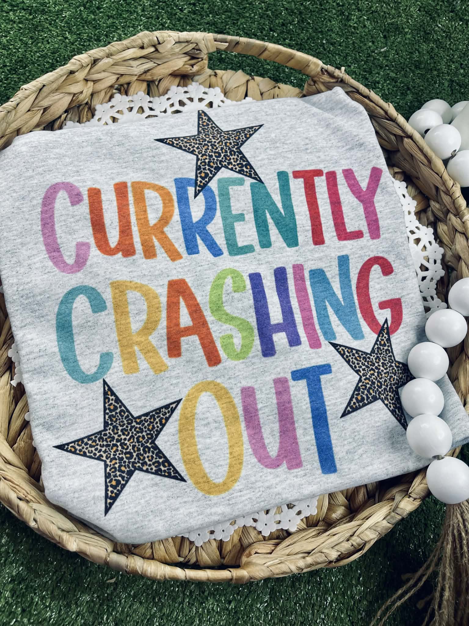 Currently Crashing Out (Gildan Tee)